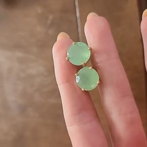 Kate Spade peridot stud earrings